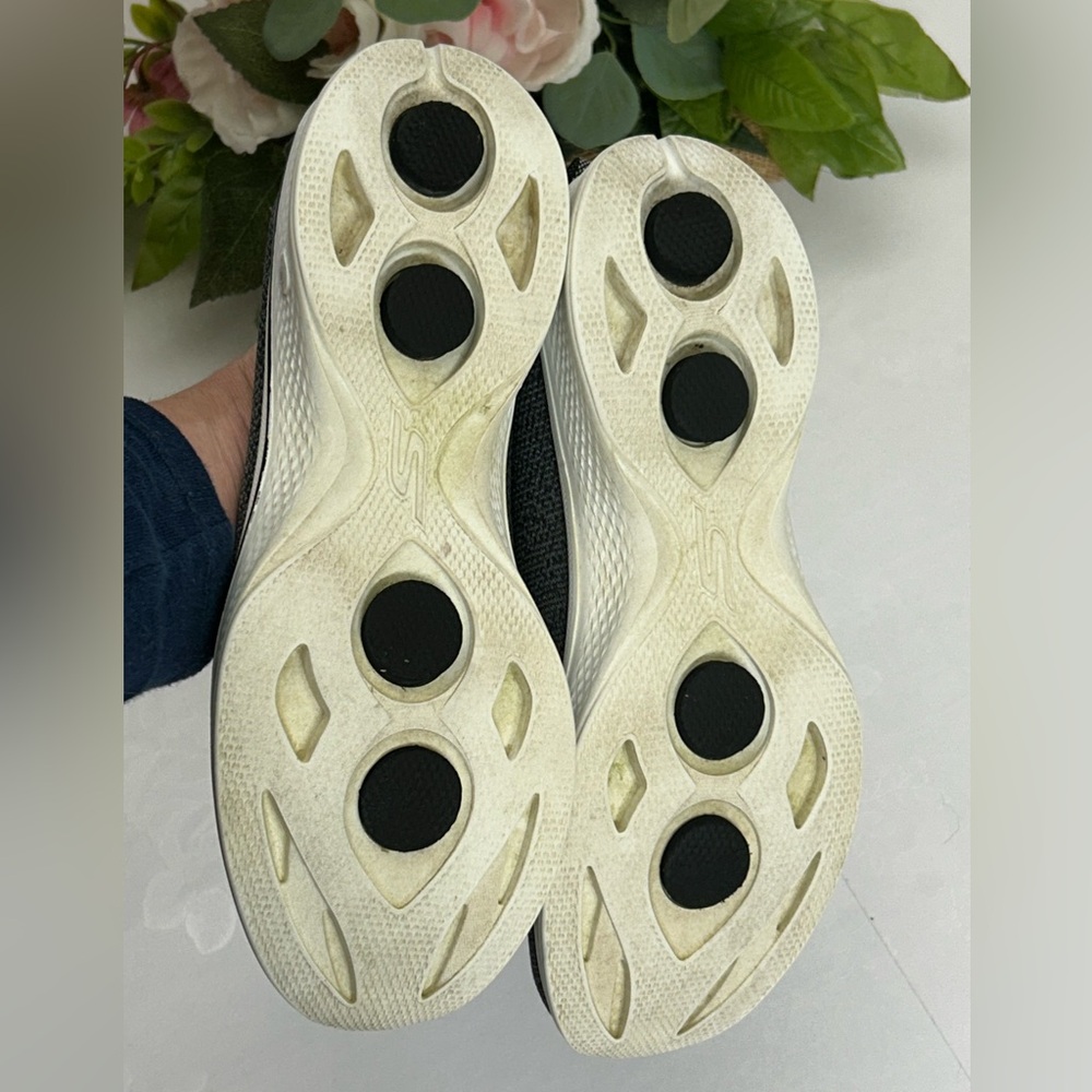Women's Black Slip-On Sneakers - Picture 4 of 6